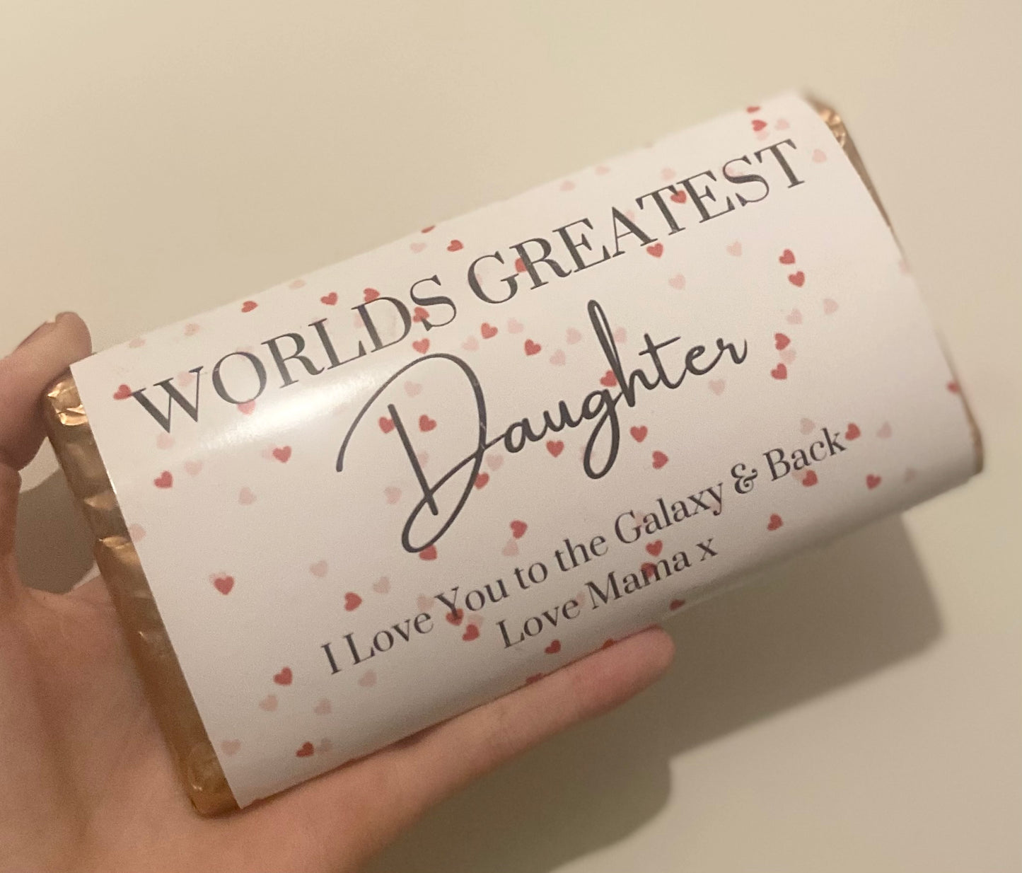 Personalised Galaxy Chocolate Bar