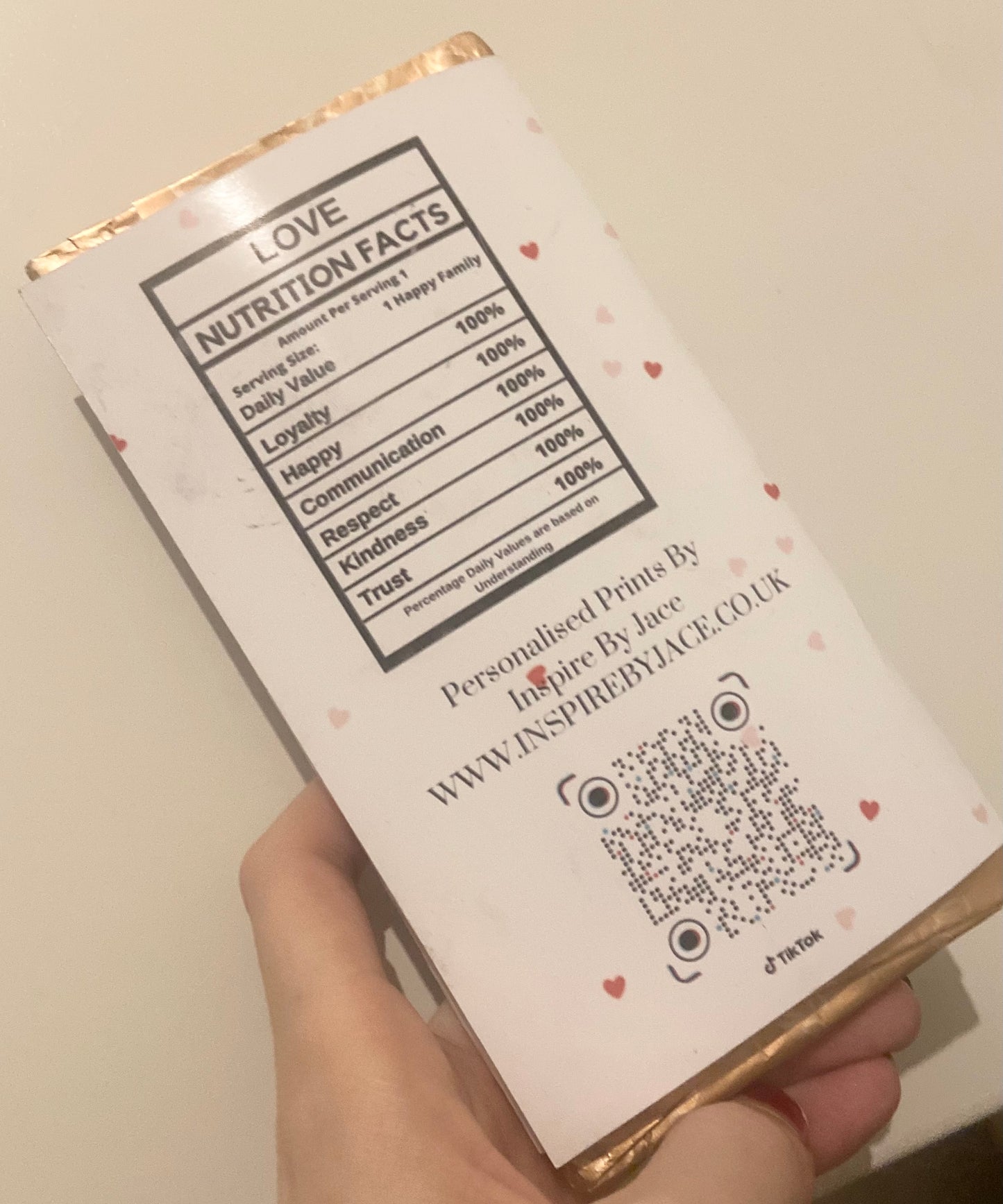 Personalised Galaxy Chocolate Bar